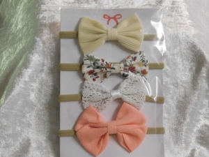 Bow Headband Set of 4 - Pack 5